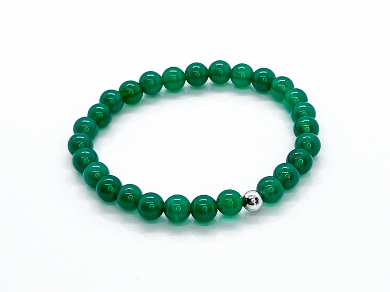 6mm Green Onyx Bracelet