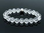 Clear Quartz & 925 Silver Bracelets - Master Healer Crystal Beaded Bracelets 3