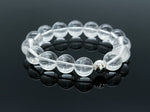 Clear Quartz & 925 Silver Bracelets - Master Healer Crystal Beaded Bracelets 4