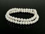 Freshwater Pearls & 925 Silver "Classic" Bead Bracelets 1