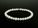 Freshwater Pearls & 925 Silver "Classic" Bead Bracelets 5