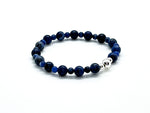 6mm Sodalite & 925 Silver Bracelets