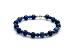 6mm Sodalite & 925 Silver Bracelets