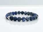 8mm Matte Sodalite Bracelet