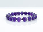 10mm Amethyst Bracelet