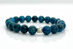 10mm Blue Apatite Bracelet