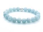 10mm Aquamarine Bracelet