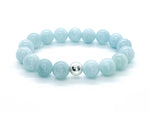 10mm Aquamarine Bracelet