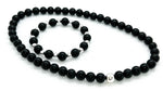 10mm Black Onyx Necklace