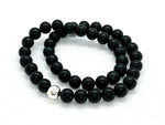 10mm Black Onyx Necklace