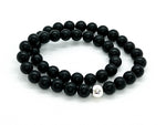 10mm Black Onyx Necklace