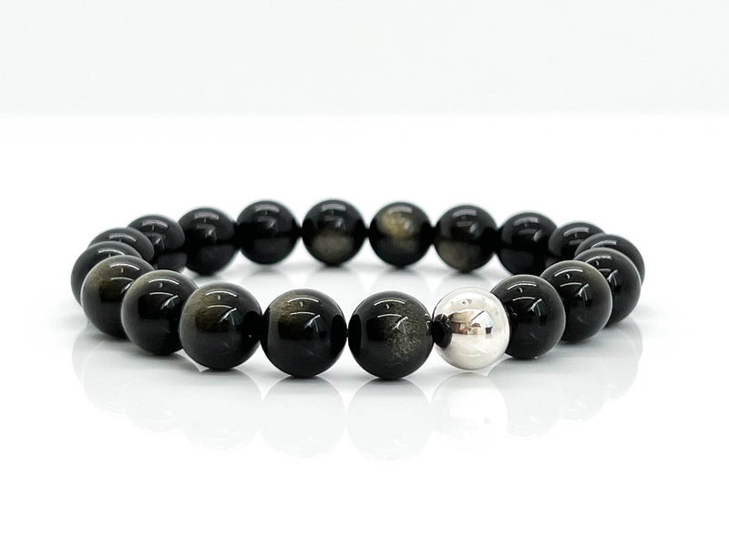 10mm Golden Obsidian Bracelets