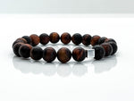 10mm Red Tiger's Eye Bracelet