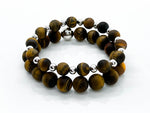 12mm Yellow Tiger's Eye Bracelet