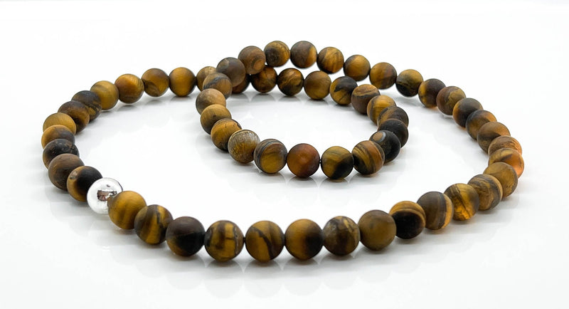 10mm Tiger's Eye Necklace