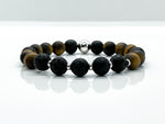 10mm Tiger's Eye & Lava Rock Diffuser Bracelets