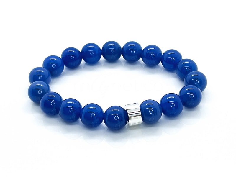 12mm Blue Onyx Bracelet