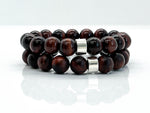 12mm Red Tiger's Eye Bracelets