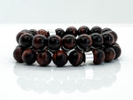 12mm Red Tiger's Eye Bracelets