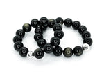 14mm Golden Obsidian Bracelets