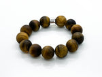 14mm Yellow Tiger's Eye Bracelet