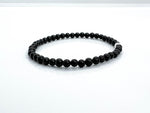 4mm Black Tourmaline Bracelet / Anklet