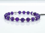 6mm Amethyst Bracelet