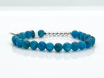 6mm Blue Apatite Bracelet