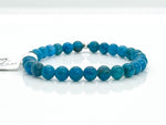 6mm Blue Apatite Bracelet