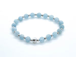 6mm Aquamarine Bracelet