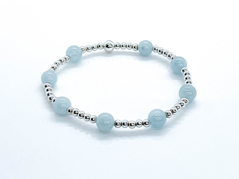 Buy Arka Surya Crystals Natural Blue Apetite 8mm Bead Healing Bracelet for  Self Expression & Inner Truth Online at Best Prices in India - JioMart.