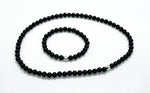 6mm Black Onyx Minimalist Jewelry Set 2