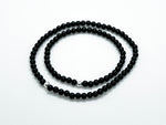 6mm Black Onyx Minimalist Jewelry Set 5