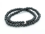 6mm Matte Hematite Necklace