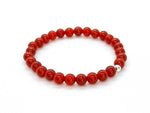 6mm Red Carnelian Bracelets