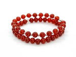 6mm Red Carnelian Bracelets