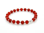 6mm Red Carnelian Bracelets