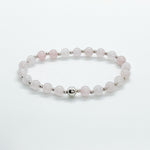 6mm Rose Quartz & 925 Silver Bracelets/Anklets - LOVE Healing Crystal Bracelets | Minimalist Bracelets img 6