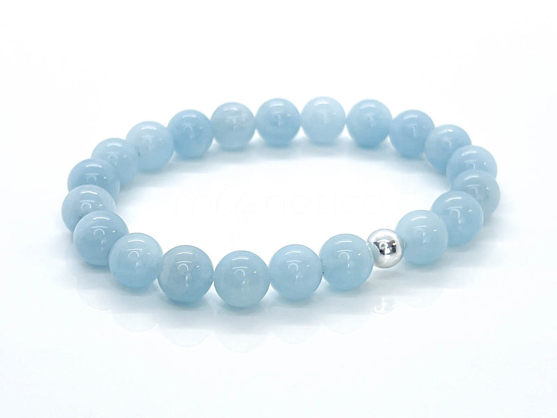 8mm Aquamarine Bracelets