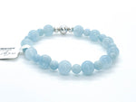 "Rolling Stones" Aquamarine Bracelet