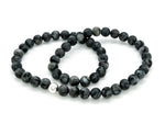 8mm Larvikite Beaded Necklace