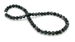 8mm Larvikite Beaded Necklace