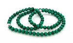 8mm Malachite Necklace