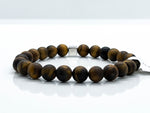 8mm Yellow Tiger's Eye Bracelet