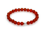 8mm Red Carnelian Bracelets