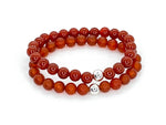 8mm Red Carnelian Bracelets