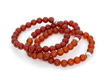 8mm Red Carnelian Bracelets