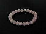 8mm Madagascar Rose Quartz Bracelet 2