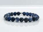 8mm matte Sodalite bracelet