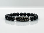 9-EYE DZI Black Onyx Bracelet